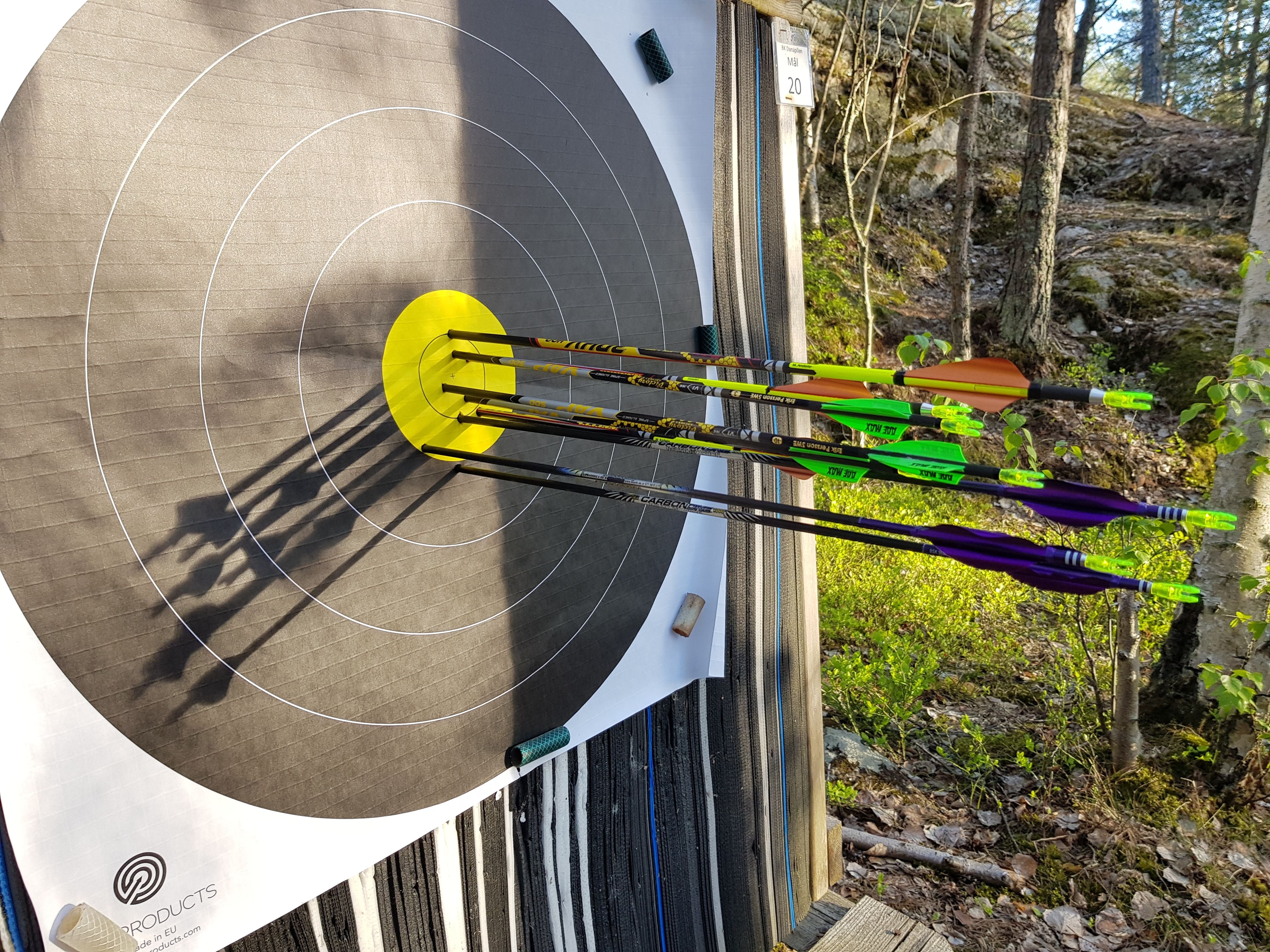 Target Arrow Target Arrows Fletched