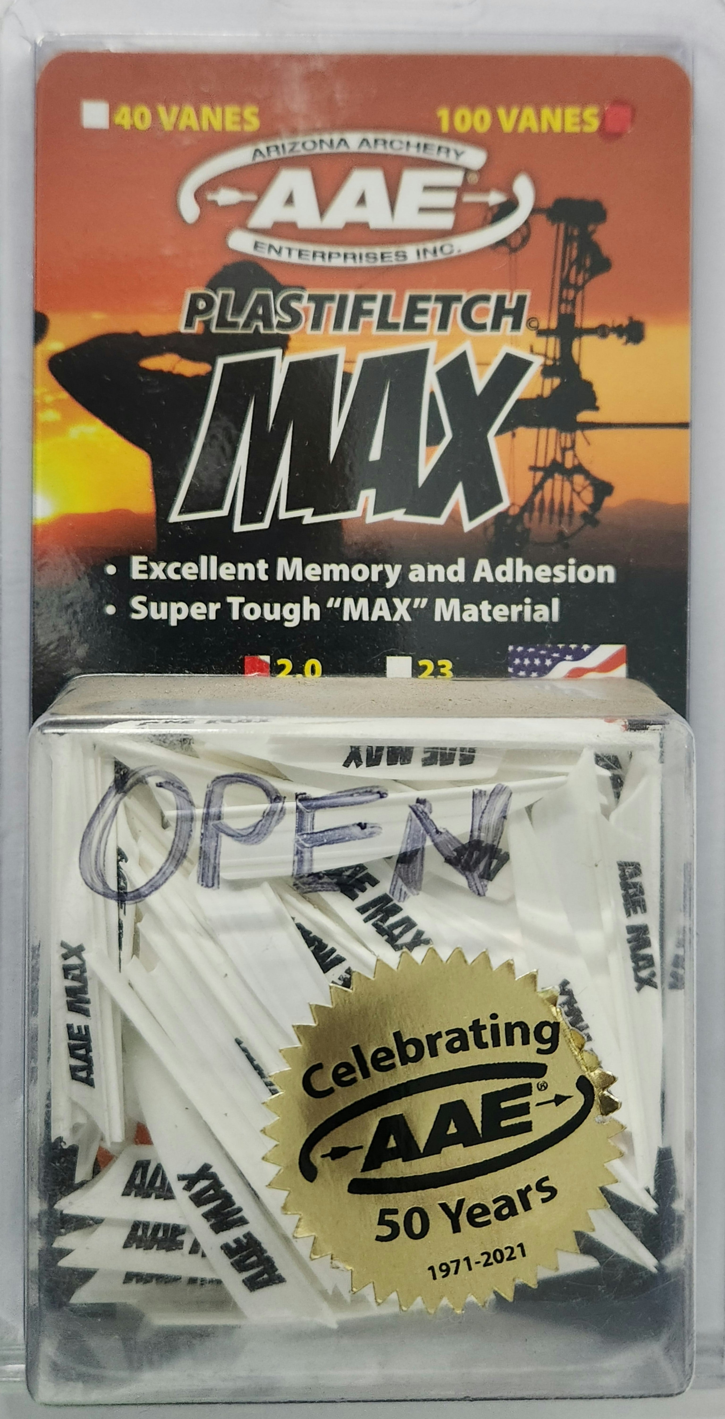 Arizona Plastfletch AAE Max PM20 Vanes - Shield In Stock - Foto 3