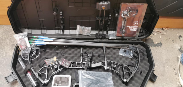 Topoint Acuity 33 Compound bow Luxury Package Black RH 70#- tunning sy