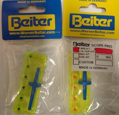 Beiter Scope pins