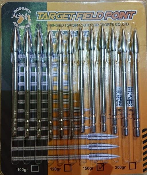 Target Point 1 Topoint .166 Stainless Target point 100g dz